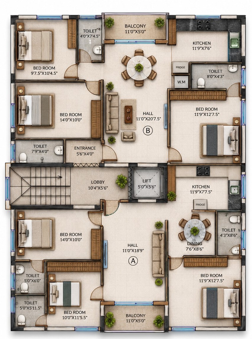 Typical Floor Plan